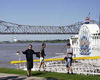 V Natchez u toku Mississippi